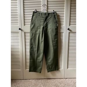 Vintage Military OG-507 Olive Green Combat Pants Size 32